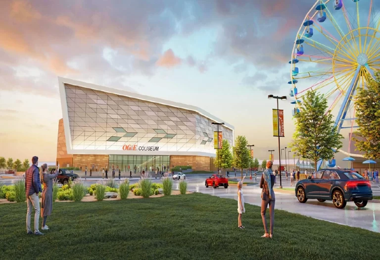 OGE Coliseum Oklahoma City OK 768x525