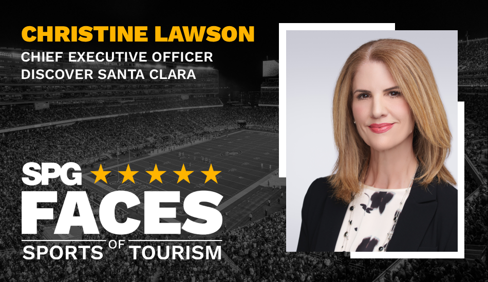 Faces of Sports Tourism interview series with Christine Lawson - CEO Discover Santa Clara