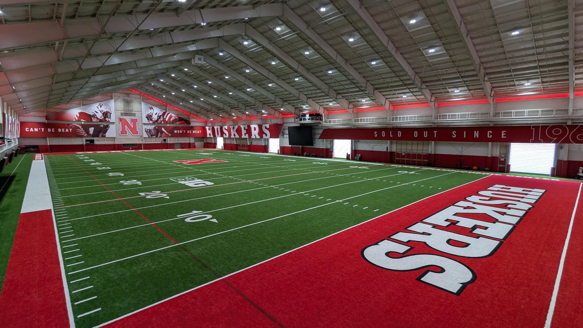 Cornhuskers training facility at Osborne Legacy Complex