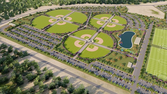 Sports Complex Rendering 4